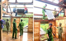Công an tỉnh Sơn La chủ động ứng phó với ngập úng, sạt lở và lũ ống trên địa bàn