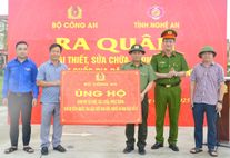 Ra quân tái thiết, sửa chữa, phục dựng tại Khu di tích Quốc gia đặc biệt Kim Liên sau bão số 5