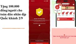 Cảnh báo lừa đảo liên quan chính sách tặng quà 100.000 đồng dịp 2/9