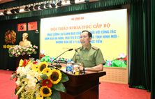 Tăng cường sự lãnh đạo của Đảng đối với công tác bảo đảm an ninh, trật tự ở cơ sở - Những vấn đề lý luận và thực tiễn