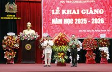 Học viện Cảnh sát nhân dân khai giảng năm học mới 2025 – 2026
