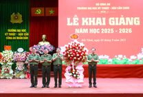 Deputy Minister Le Van Tuyen attends opening ceremony of 2025–2026 academic year of People’s Public Security University of Technology and Logistics