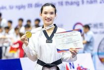Đoàn CAND giành 01 Huy chương Vàng tại Giải vô địch Taekwondo quốc gia 2025