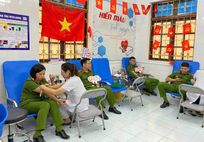 Tuyên Quang: Cán bộ Công an phường Mỹ Lâm kịp thời hiến máu cứu người