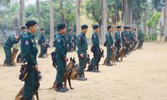 Khai giảng khóa huấn luyện, sử dụng chó nghiệp vụ phát hiện ma túy, thuốc nổ cho Bộ Nội vụ Vương quốc Campuchia năm 2025