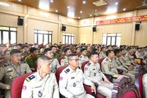 MPS opens training course for Cambodian police dog handlers