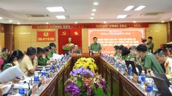 Đoàn kiểm tra số 01 Bộ Công an làm việc tại Công an thành phố Đà Nẵng