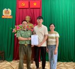 Gác lại giảng đường, sinh viên năm hai tình nguyện tham gia nghĩa vụ Công an nhân dân