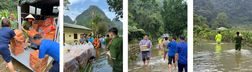 Cao Bằng: Hỗ trợ nhu yếu phẩm cho nhân dân bị ảnh hưởng bởi bão số 10