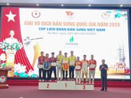 Bế mạc giải Vô địch Bắn súng quốc gia - Cúp Liên đoàn Bắn súng Việt Nam năm 2025
