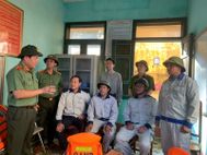 Lực lượng CAND tập trung khôi phục "mạch máu" thông tin giữa tâm bão lũ