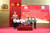 Công an Ninh Bình và Sở Giáo dục và đào tạo tăng cường phối hợp bảo đảm trật tự an toàn giao thông