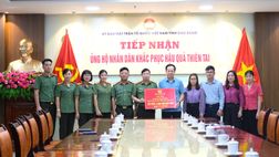 Bộ Công an hỗ trợ kinh phí giúp Nhân dân tỉnh Cao Bằng khắc phục hậu quả thiên tai