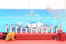 Bộ Công an khởi công xây dựng Sân vận động PVF