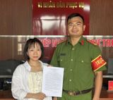 Người dân viết thư cảm ơn lực lượng Công an giúp tìm lại tài sản
