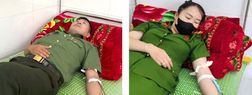 Lào Cai: 02 cán bộ Công an xã Si Ma Cai kịp thời hiến máu cứu người qua cơn nguy kịch
