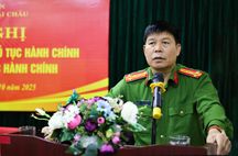 Công an Lai Châu đối thoại với Nhân dân về cải cách thủ tục hành chính