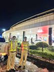 Cảnh sát giao thông Gia Lai kịp thời đưa thai phụ đến bệnh viện an toàn