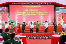 Nghệ An: Khởi công đồng loạt 09 Trường Phổ thông nội trú liên cấp tiểu học và trung học cơ sở