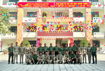 Sôi nổi chuỗi hoạt động chào mừng 72 năm Quốc khánh Vương quốc Campuchia tại Trường Cao đẳng An ninh nhân dân I