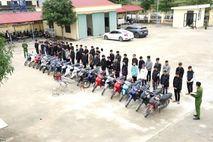 Xử lý nhóm 70 đối tượng gây rối trật tự công cộng trên địa bàn tỉnh Ninh Bình