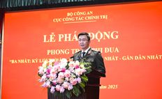 Cục Công tác chính trị phát động phong trào thi đua “Ba nhất”, đẩy mạnh công tác chuyển đổi số trong toàn đơn vị