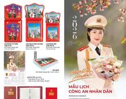 Phát hành Lịch Công an nhân dân năm 2026