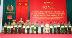 Lấy sự hài lòng của người dân, doanh nghiệp làm thước đo cải cách hành chính trong CAND